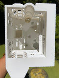 HO-Scale Miniature “Bishop's Palace” Victorian House (1:87 Scale)