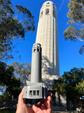 Miniature Gray N-Scale Coit Tower San Francisco Lamdmark 1:160