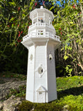 N Scale Miniature Victorian Lighthouse Tower 1:160 White