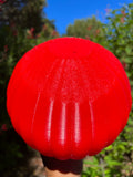 Large RED Miniature O-Scale HOT AIR BALLOON for Train Models Dollhouses