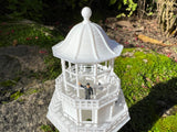 N Scale Miniature Victorian Lighthouse Tower 1:160 White