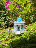 COLOR N-Scale Miniature Victorian Park Gazebo/Bandstand Blue & White 1:160 Limited Edition