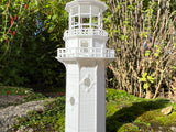 N Scale Miniature Victorian Lighthouse Tower 1:160 White