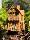 Miniature #38 Magical HO-Scale Sanderson Sisters’ Brown Witch Cottage from Salem House Including Interiors