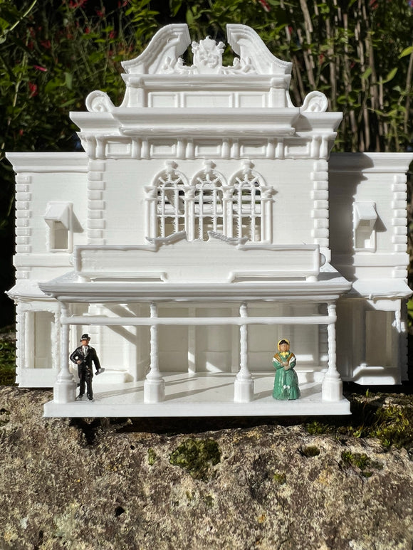 Gold Rush Bay N-Scale Victorian Opera House Miniature Main Street Built 1:160 INCLUDING INTERIORS