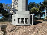 Miniature Gray N-Scale Coit Tower San Francisco Lamdmark 1:160