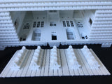 Miniature Victorian Train Station Depot HO Gauge Scale 1:87 Assembled Built Game