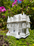 Gold Rush Bay Miniature Château Sams French Mansion 1:160 (N-Scale) House Assembled & Built