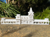 Small Miniature N-Scale Victorian #36 Main Street Station Depot 1:160 Model