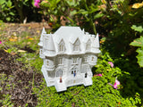 Gold Rush Bay Miniature Château Sams French Mansion 1:160 (N-Scale) House Assembled & Built