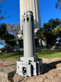 Miniature Gray N-Scale Coit Tower San Francisco Lamdmark 1:160