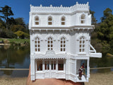 Gold Rush Bay HO-Scale Main Street Refreshment Corner Victorian Built 1:87