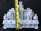 Miniature Victorian Train Station Depot HO Gauge Scale 1:87 Assembled Built Game