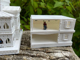 "The Shipley Mansion" - New Orleans Style Southern House by Gold Rush Bay - HO Scale 1:87 Assembled & Built Ready