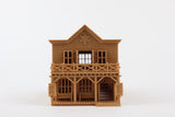 Gold Rush Bay Miniature N-Scale Sheriff’s Jailhouse Old West #3 Wood Color Built 1:160