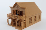 Gold Rush Bay Miniature N-Scale Sheriff’s Jailhouse Old West #3 Wood Color Built 1:160