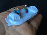 Miniature Fairytale Boat Tour 1:87 (HO Scale) Canal Cruise Vehicle Built