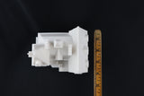 Small Miniature N-Scale Miniature "Crystal Manor" White 1:150 by Gold Rush Bay