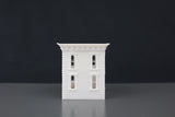 Gold Rush Bay Miniature N Scale Victorian Italianate #1 White Bay Windows