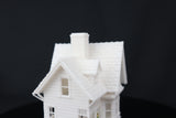 Gold Rush Bay Small Miniature Carl's Victorian House N-Scale 1:150 includes interiors