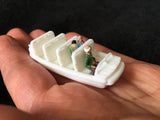 HO-Scale Passenger “Small Boat” Miniature Park Tour Around the World w/Seating