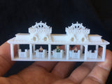 Gold Rush Bay N-Scale Victorian18 Miniature Theme Park Entrance Built Assembled 1:150