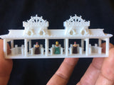 Gold Rush Bay N-Scale Victorian18 Miniature Theme Park Entrance Built Assembled 1:150