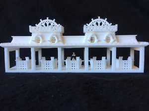 Gold Rush Bay HO-Scale Victorian18 Theme Park Entrance Built Assembled 1:87