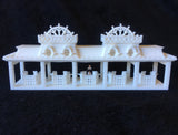 Gold Rush Bay HO-Scale Victorian18 Theme Park Entrance Built Assembled 1:87