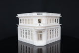 Gold Rush Bay Miniature “APG Bank” N-Scale 1:150 Classical Beaux-Arts Built White w/ Interiors