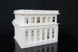 Gold Rush Bay Miniature “APG Bank” N-Scale 1:150 Classical Beaux-Arts Built White w/ Interiors