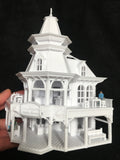 Old Fashioned Victorian#17 Ice Cream Parlor Soda Shop INCLUDING INTERIORS HO Scale (1:87)