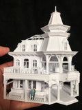 Old Fashioned Victorian#17 Ice Cream Parlor Soda Shop INCLUDING INTERIORS HO Scale (1:87)