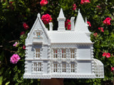 Gold Rush Bay Miniature "Crystal Manor" French Mansion 1:87 (HO Scale) House Assembled & Built