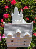 Gold Rush Bay Miniature "Crystal Manor" French Mansion 1:87 (HO Scale) House Assembled & Built