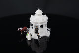 N-Scale Miniature Victorian Park Gazebo/Bandstand White 1:160 Limited Edition