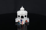 N-Scale Miniature Victorian Park Gazebo/Bandstand White 1:160 Limited Edition