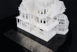 SMALL N-Scale Miniature “Bishop's Palace” Victorian House (1:150 Scale) ASSEMBLED