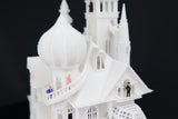 SMALL N-Scale Miniature “Bishop's Palace” Victorian House (1:150 Scale) ASSEMBLED