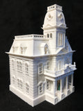 Gold Rush Bay HO-Scale Miniature Victorian19 CITY HALL Assembled White 1:87