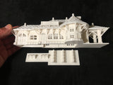 Gold Rush Bay HO-Scale Sonoma Valley Train Depot White (w/Interiors) 1:87