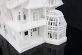 SMALL N-Scale Miniature “Bishop's Palace” Victorian House (1:150 Scale) ASSEMBLED