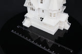 SMALL N-Scale Miniature “The Pink Palace” Victorian House (1:150 Scale) ASSEMBLED