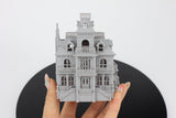 Miniature N-Scale Victorian #4 Haunted Mansion Assembled Shell