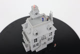 Miniature N-Scale Victorian #4 Haunted Mansion Assembled Shell