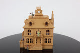 Miniature N-Scale Victorian #4 Haunted Mansion Assembled Brown Shell by Gold Rush Bay