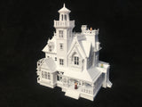 Miniature N-Scale Practical Magic Victorian House Built and Assembled