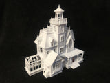 Miniature N-Scale Practical Magic Victorian House Built and Assembled