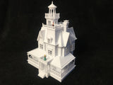 Miniature N-Scale Practical Magic Victorian House Built and Assembled