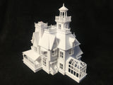 Miniature N-Scale Practical Magic Victorian House Built and Assembled